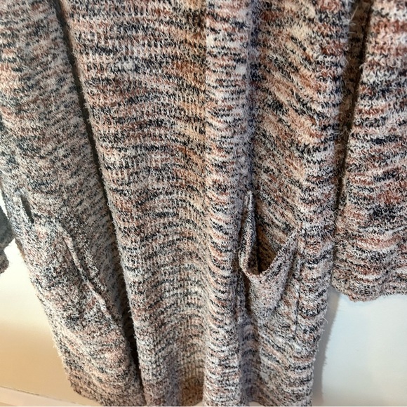 Pilcro Sweater Cardigan Womens Space Dyed Duster Long Open Front‎ Medium - Picture 6 of 11